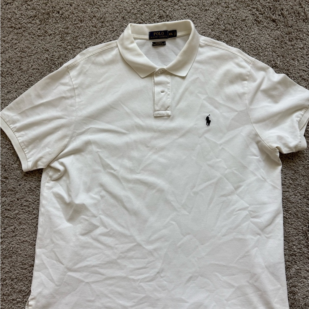 Ralph Lauren Men's Classic White Polo Shirt